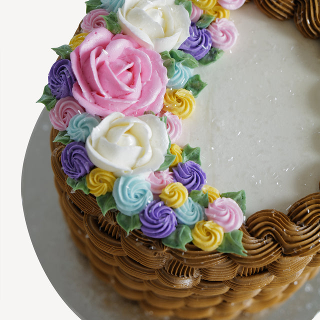 Flower Basket #527 - Bakery Pick Up