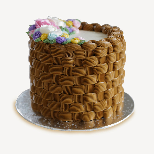 Flower Basket #527 - Bakery Pick Up