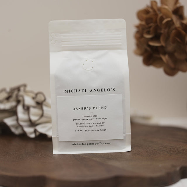 Michael Angelo's Baker's Blend coffee bag, view 3
