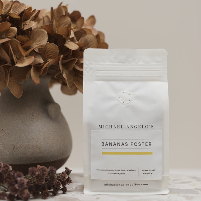 Michael Angelo's Bananas Foster coffee bag, view 3