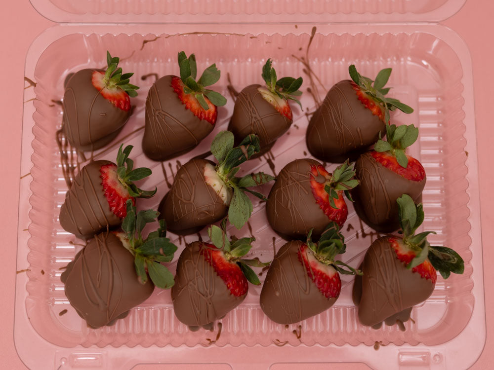 Chocolate Covered Strawberries - One dozen for Bakery Pick Up