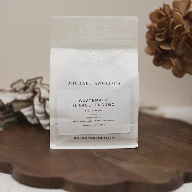 Michael Angelo's Guatemala Huehuetenango whole bean coffee