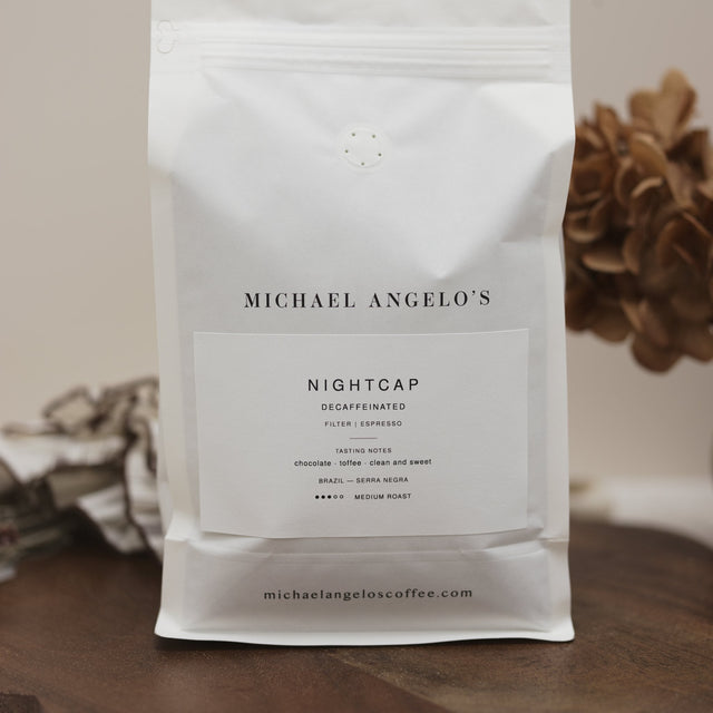 Michael Angelo's Nightcap Decaf coffee bag, view 4