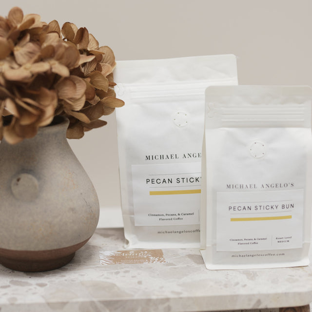 Michael Angelo's Pecan Sticky Bun coffee bag, view 2