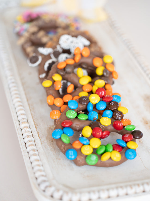 Chocolate Covered Candy Pretzel Sampler