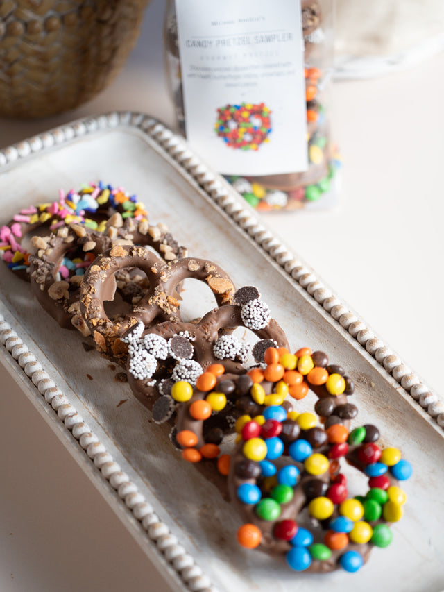 Chocolate Covered Candy Pretzel Sampler