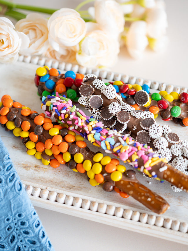 Chocolate Covered Pretzel Rods