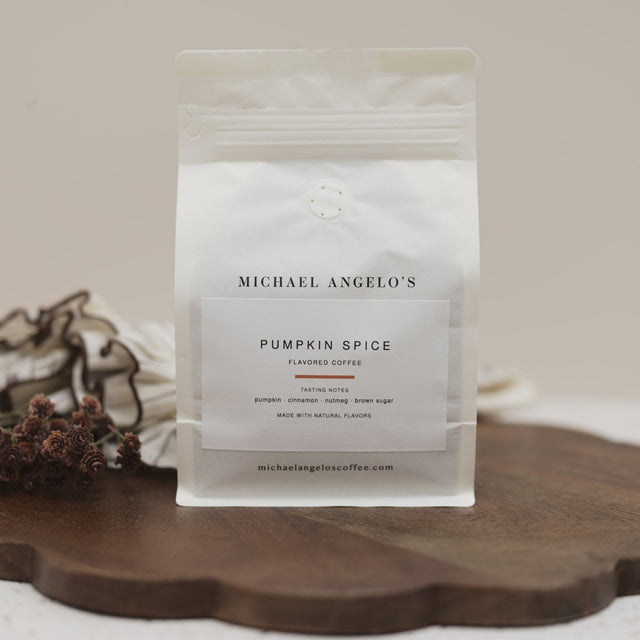 Michael Angelo's Pumpkin Spice coffee bag, view 3