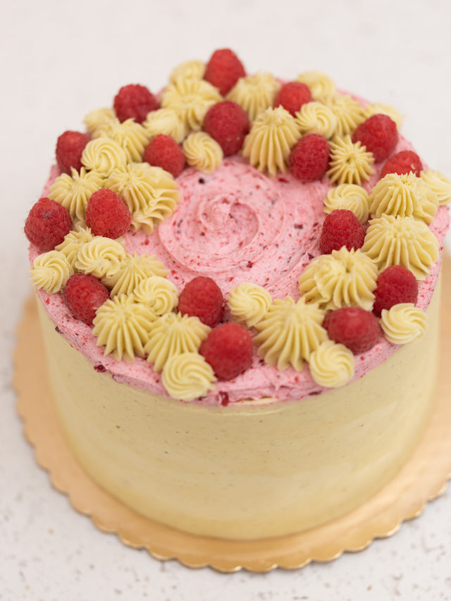 Raspberry Pistachio Torte - Bakery pickup