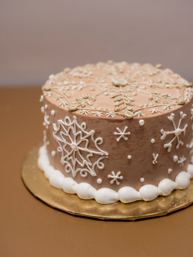 Snowflake Cake - #597Featured