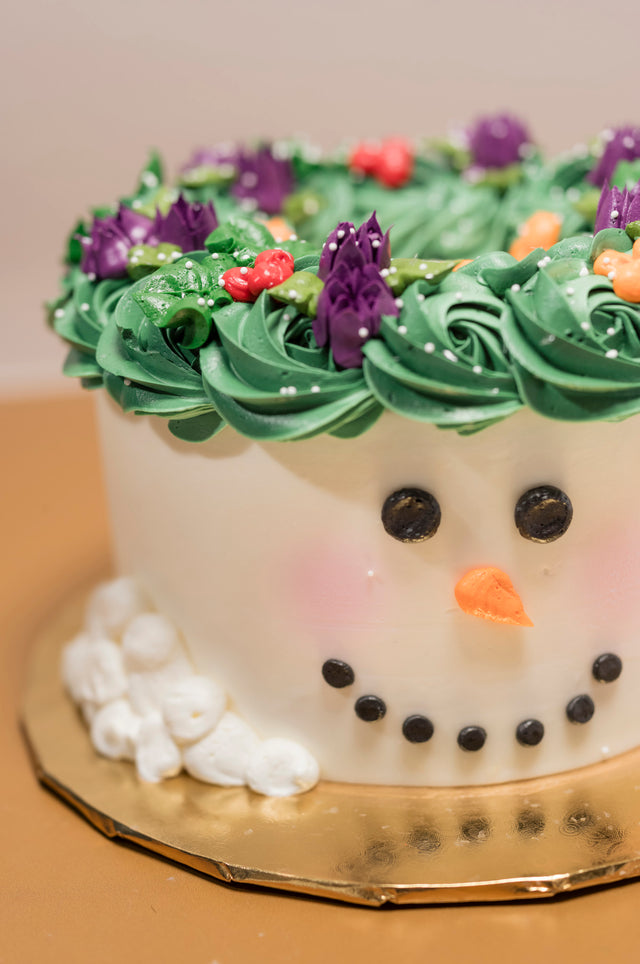 Snowman Cake - #591Featured