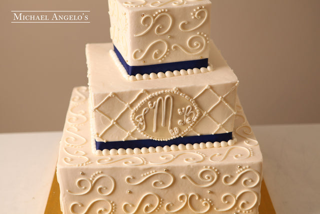 Cream & Navy #79Ribbons