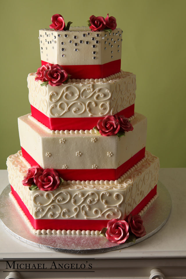 Ivory & Fuchsia #31Ribbons