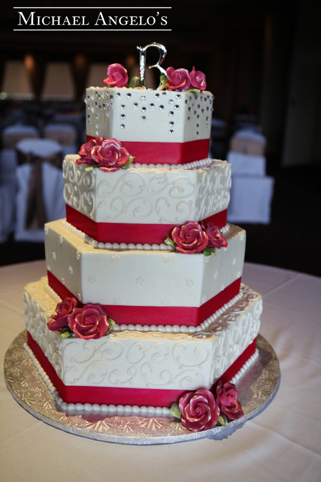 Ivory & Fuchsia #31Ribbons