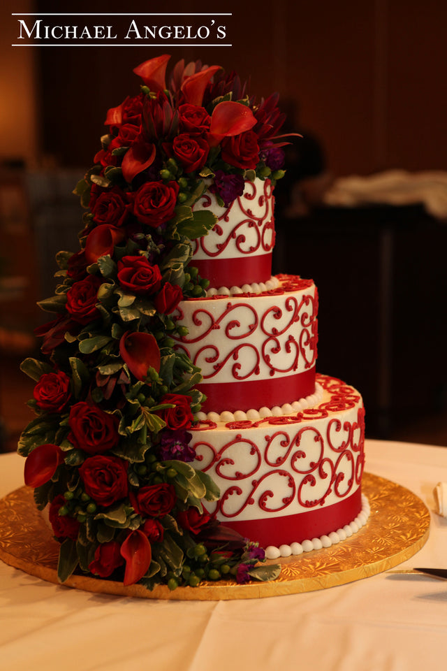 Roses & Swirls Are Red #41Ribbons