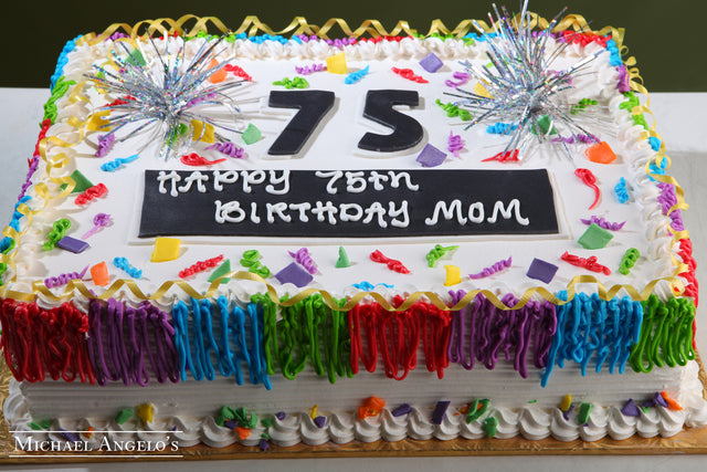 Party Sheet Cake #102Milestones