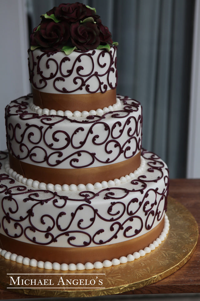 Golden Ribbon & Swirls #11Ribbons