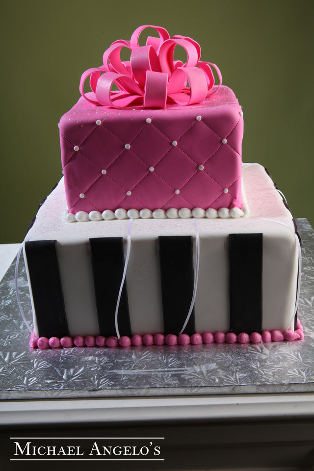 Pink & Black Shower #15Bridal