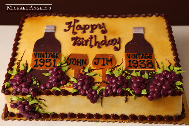 Wine Sheetcake #34Food