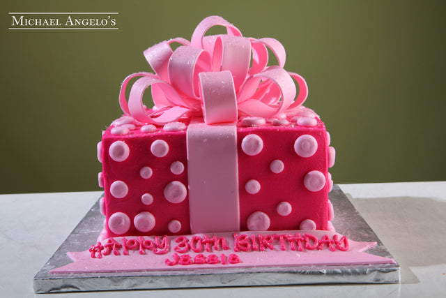 Pink Polka Dot Present #21Present