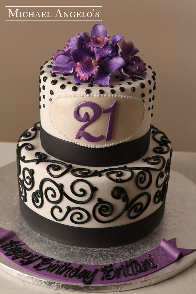 Orchids, Swirls, & Dots #52Milestones