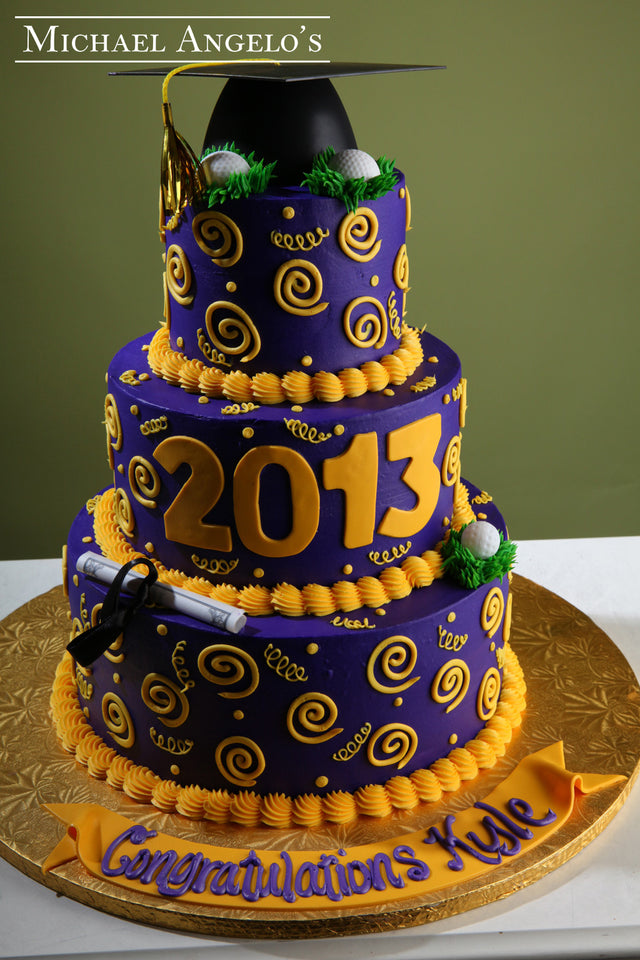 Purple & Gold Graduate #85Graduation