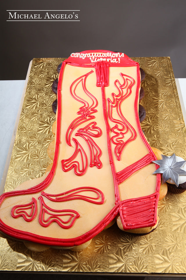 Cowboy Boot Cupcakes #151Hobbies