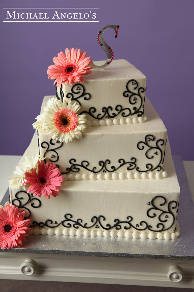 Gerber Daisy & Swirls #48Classic