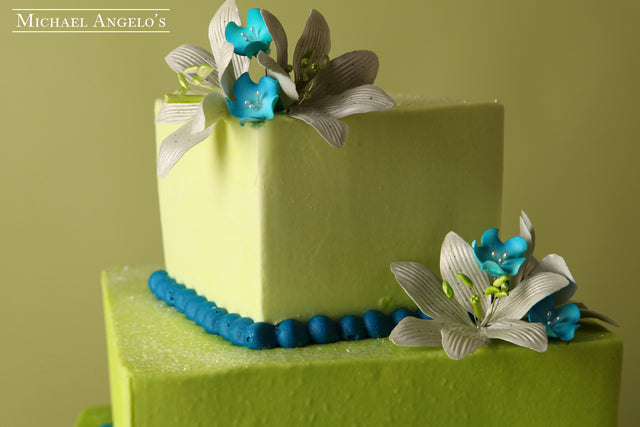 Green, Blue, & Orchids Tool #51Modern