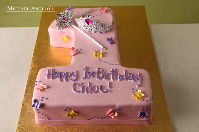 Princess Number Cake #36Milestones