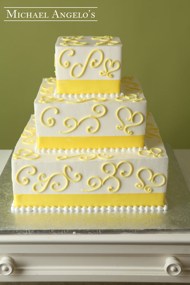 Yellow Swirls #69Ribbons