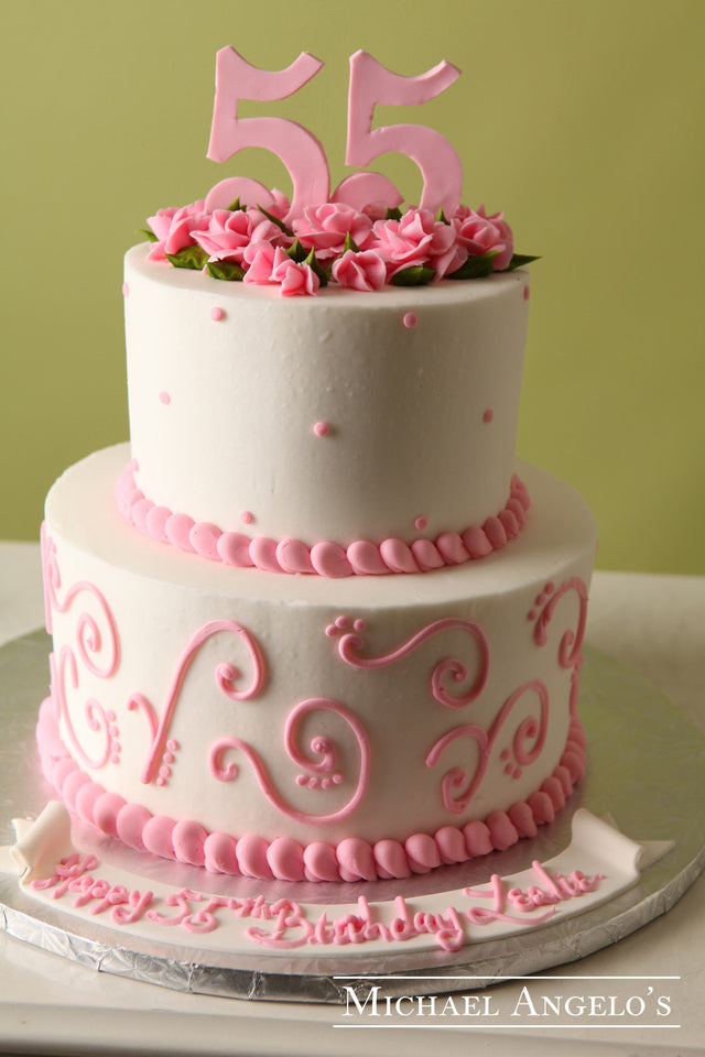 Pink Swirls #90Milestones