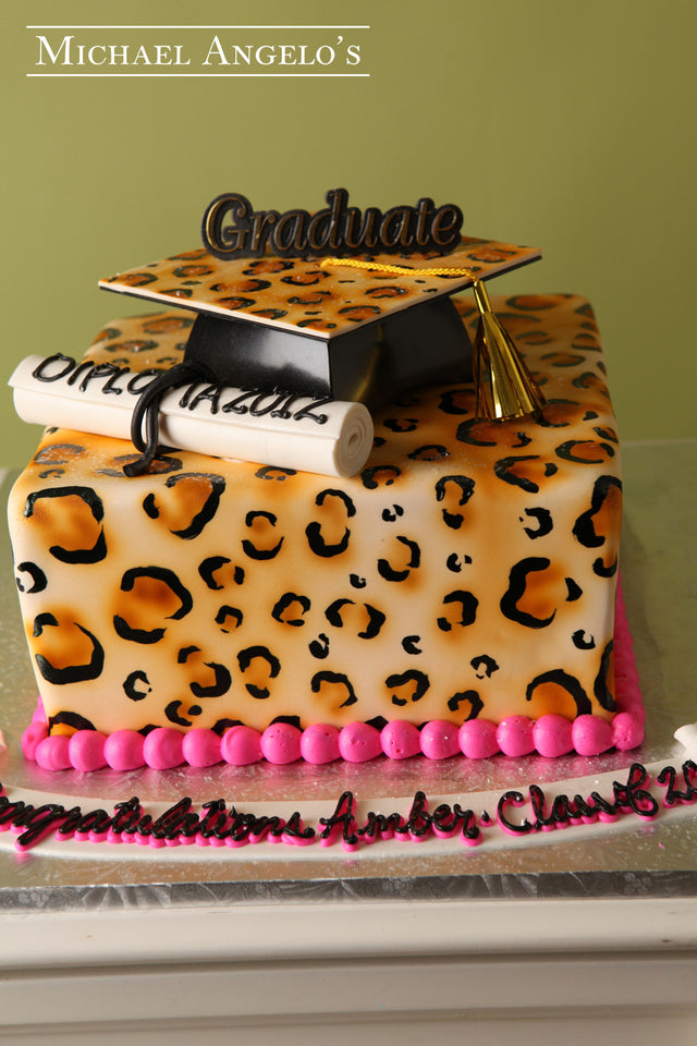 Cheetah Grad Hat #9Graduation