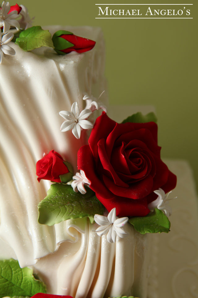 Red Rose Drapery #13Drapery