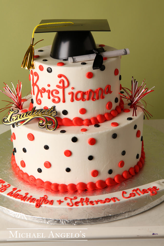 Red Polka Dots #22Graduation