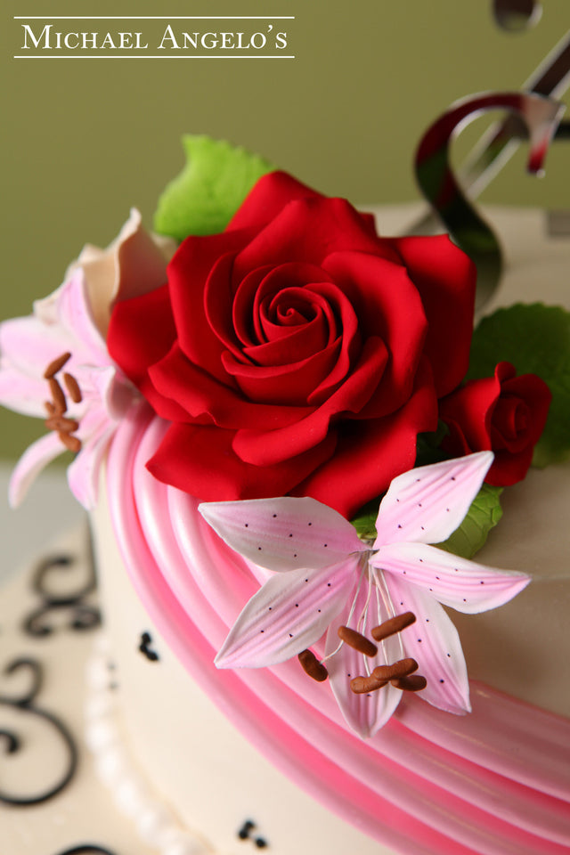 Roses & Lillies #21Drapery