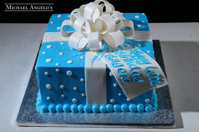 Blue & White Present #25Present