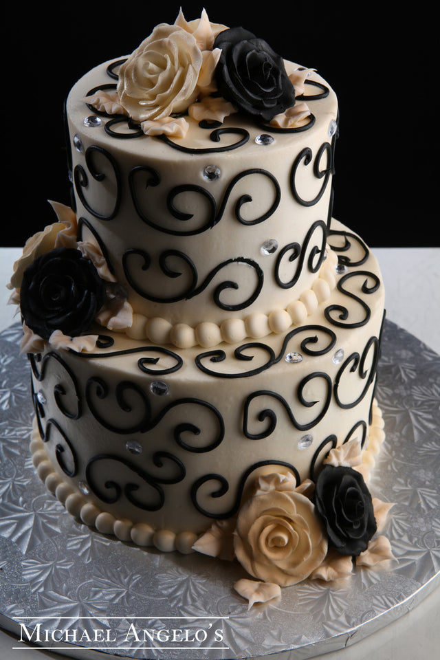 Ivory & Black #21Bridal