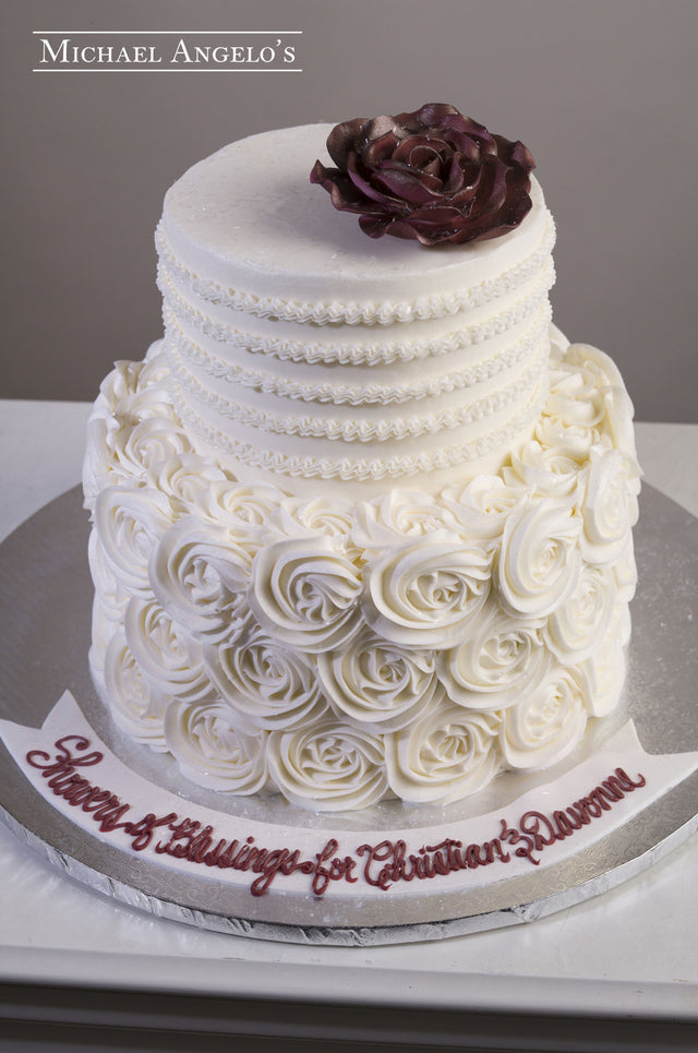 Ruffly Rose #120Bridal
