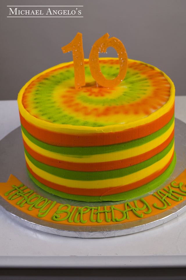 Orange Stripes #85Swirls