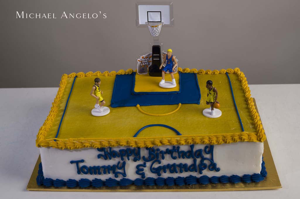Golden State Warriors Cake  Golden state warriors cake, Golden state  warriors birthday, Basketball birthday cake
