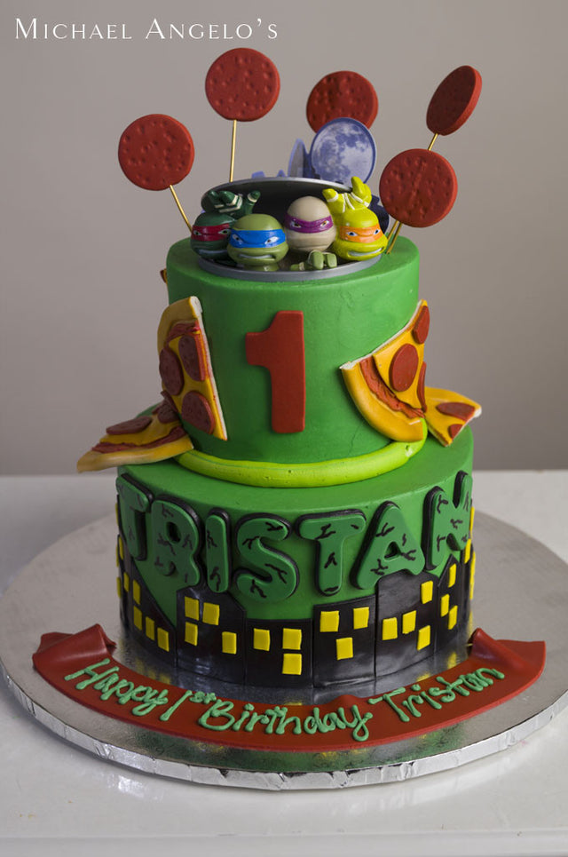 Ninja Turtle Cake #294Characters