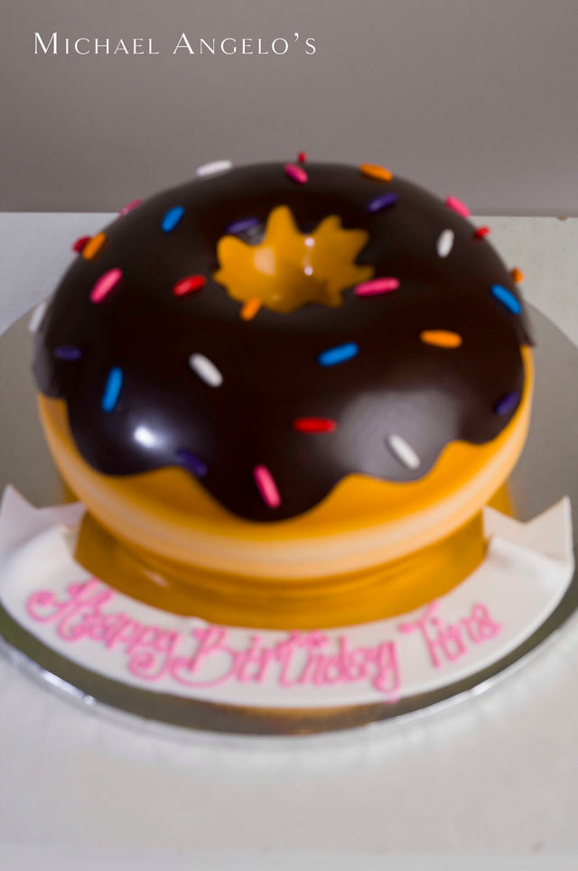 Sprinkled Donut #100Food