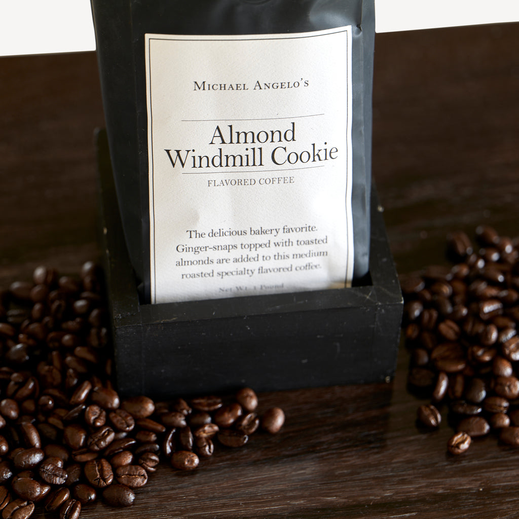 ALMOND ※コメントいただく前にプロフィール必ず読んでください。 Almond Windmill Coffee 1 lb – Michael Angelo's