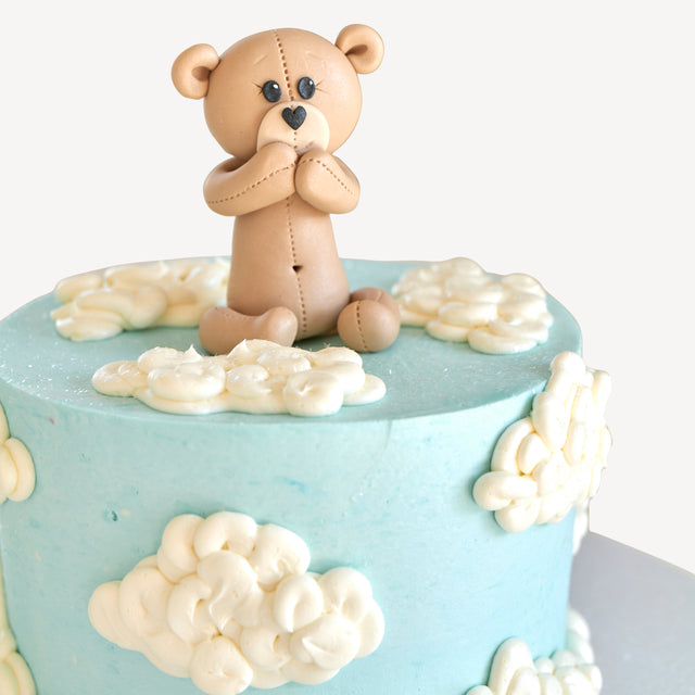 Online Cake Order - Bear on Clouds #287Baby