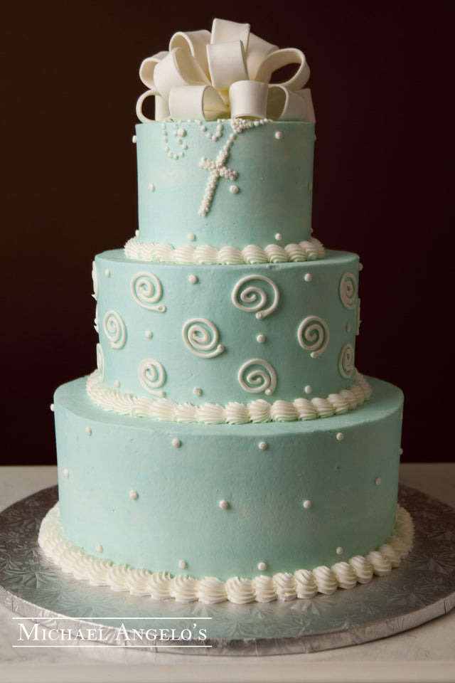 Baby Blue & Rosary #3Religious