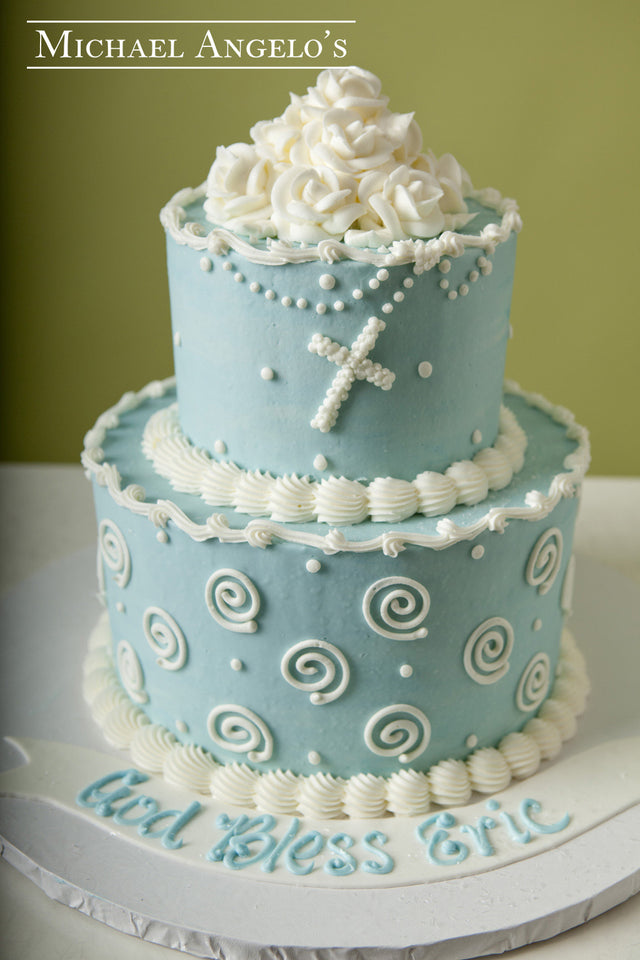 Holy Rosary with Swirls #30Religious