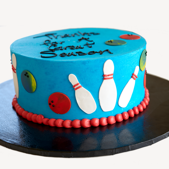 Online Cake Order - Bowling Cake #414Hobbies