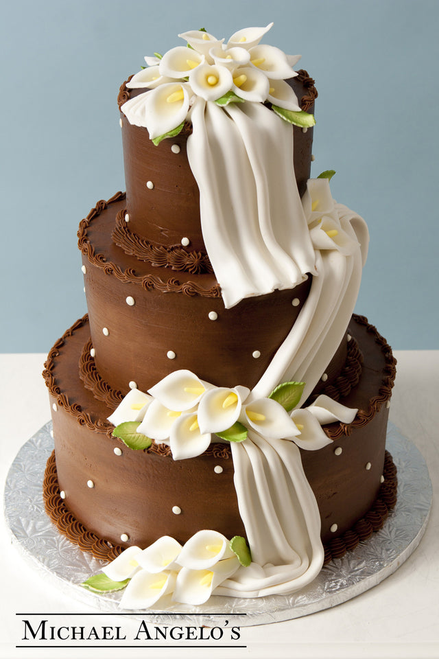 Chocolate Calla Lily #17Drapery