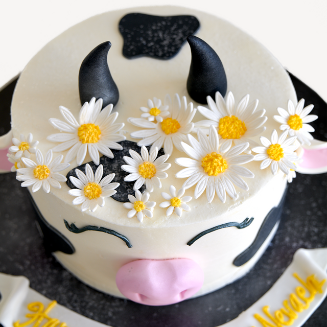 Online Cake Order - Cow Head Cake #154Animals